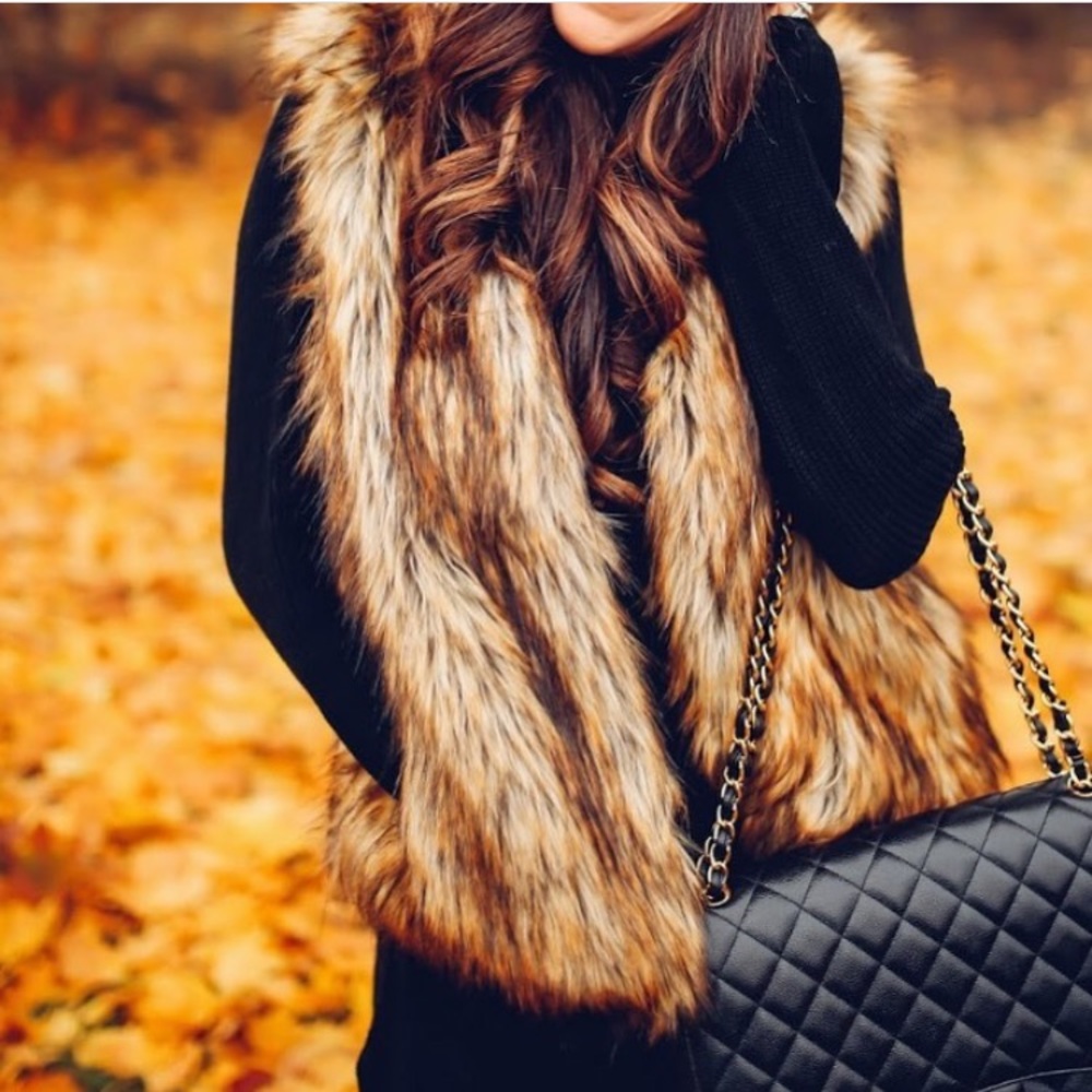 Bb Dakota fur vest - Picture 1 of 6